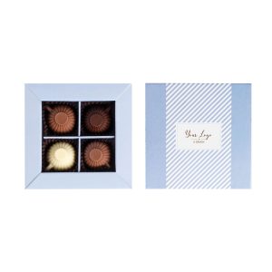 Poslovna bonboniera Chocofino, 4 praline, 44 g