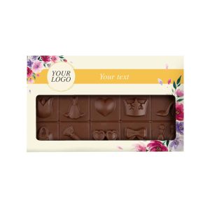 Personalizirana čokoladna tablica Pretty Woman za lepoto in wellness, 100 g