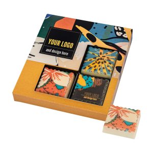 Personalizirane praline ChocoStamp z logotipom, 3 kosi