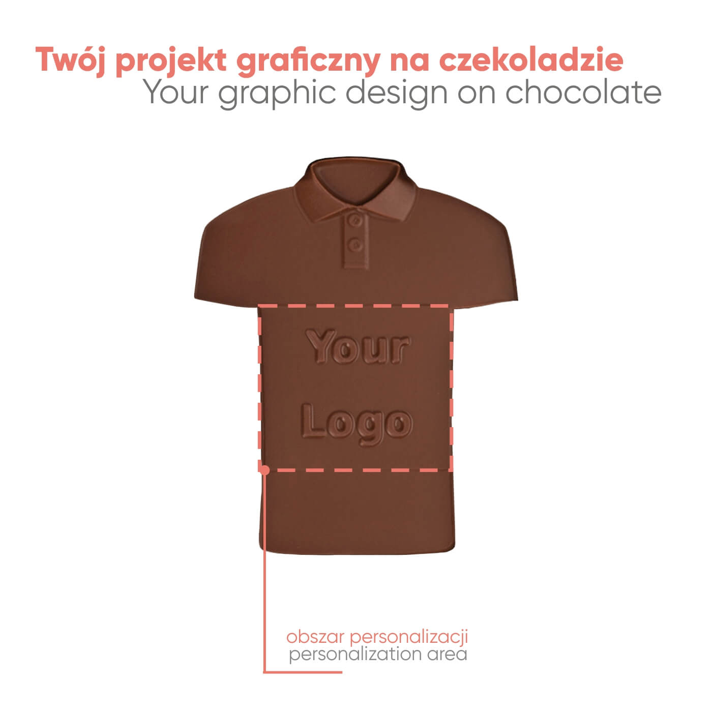 Promocijska čokolada majica, 65 g - slika 3