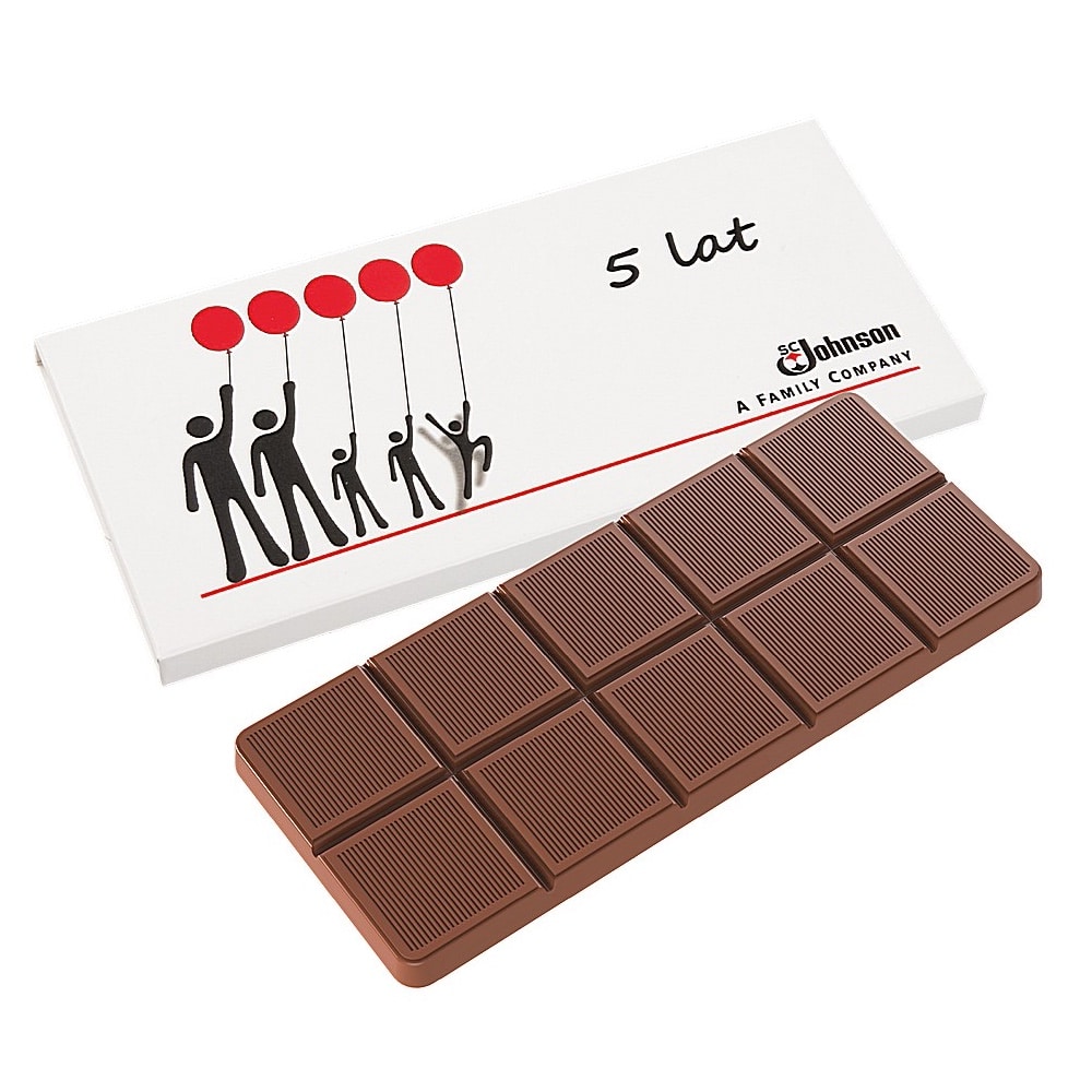Čokoladna tablica v personalizirani kuverti, 100 g