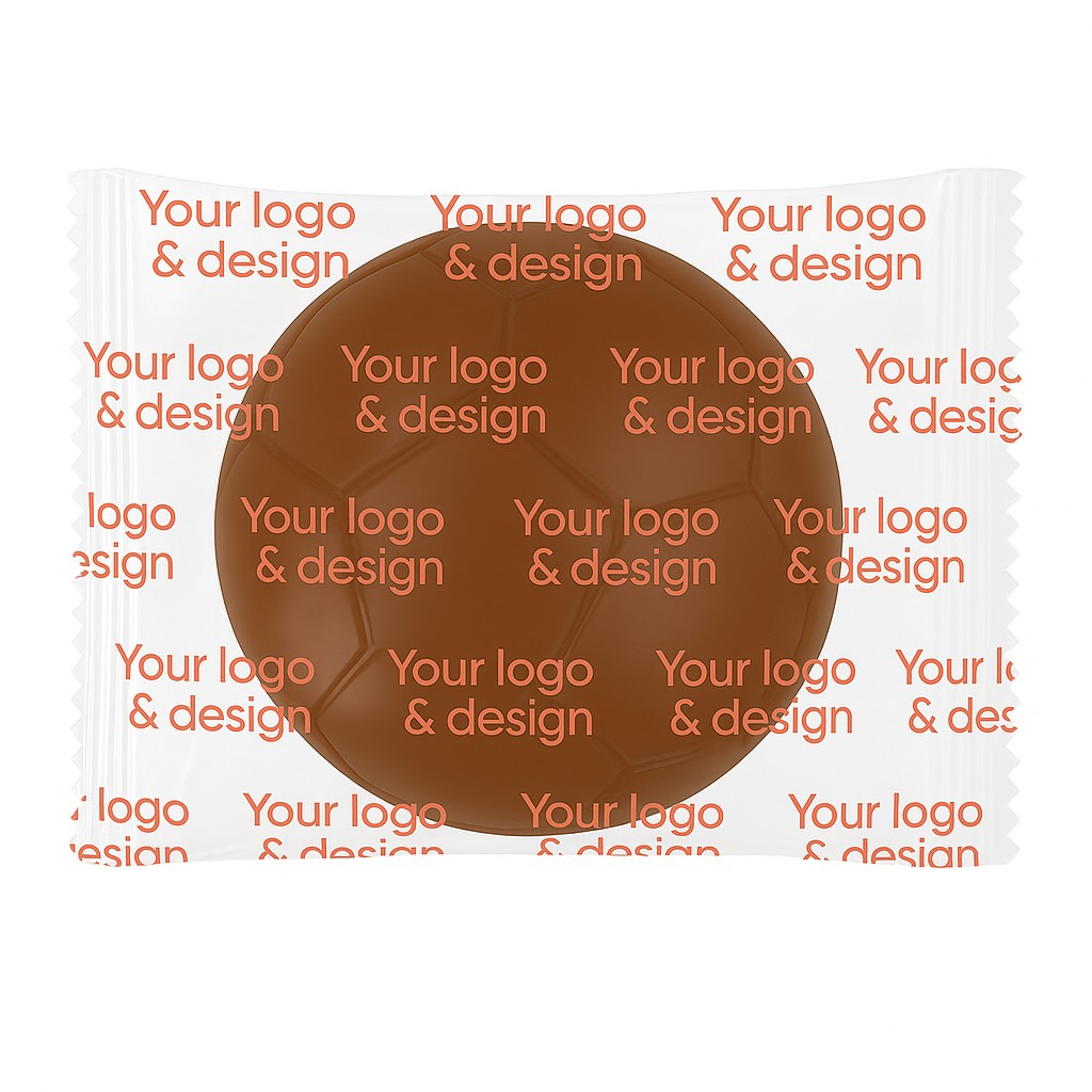 Mini čokolada v obliki nogometne žoge v personaliziranem ovoju, 9 g - slika 2