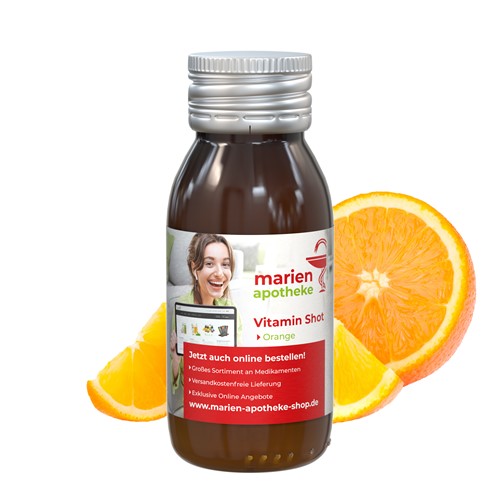 Vitaminski shot z vašim tiskom, 60 ml – primer personalizacije